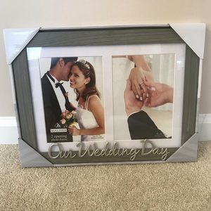 🔴 SOLD “Our Wedding Day” Picture Frame